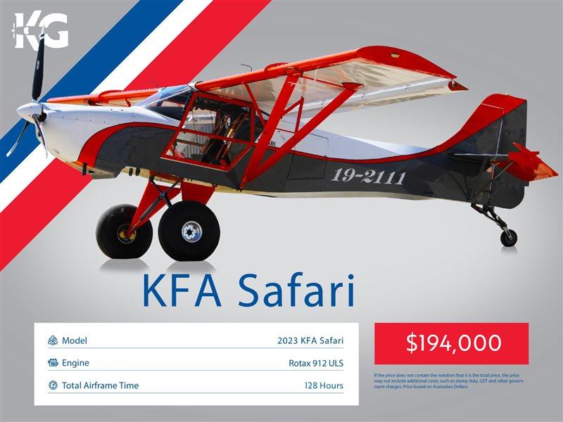 2023 KFA Safari Aircraft 1 KFA Safari for sale