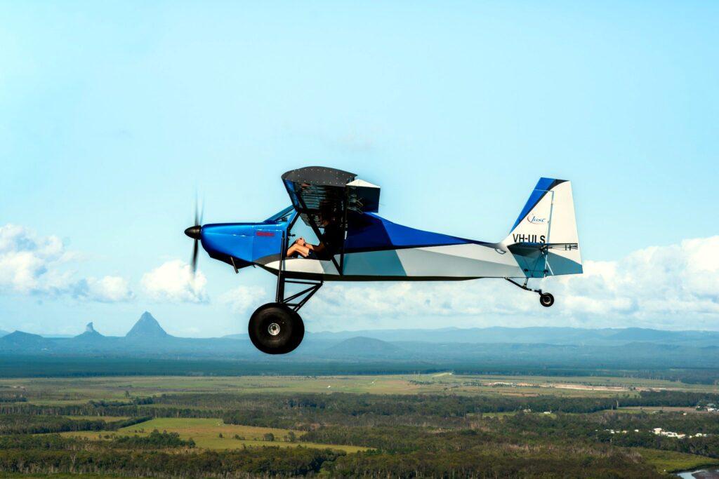 Just Aircraft SuperSTOL Rotax 914 Turbo | Only 38 Hours TT 8 Just Aircraft SuperSTOL Rotax 914 Turbo in flight over the Sunshine Coast