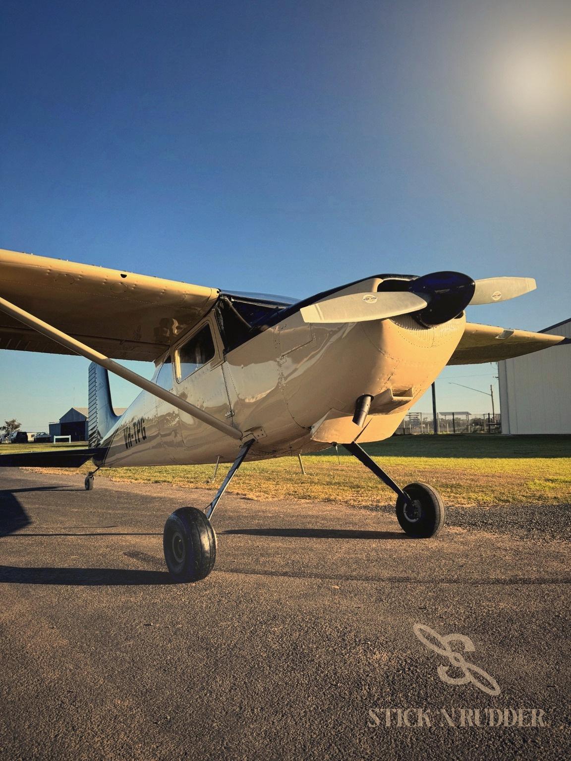 1959 Cessna 180B 07 Stick n Rudder
